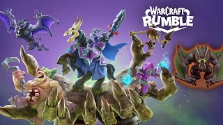 Heroic Gish the Unmoving Undead Clear  WarCraft Rumble [upl. by Enetsirk]