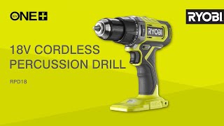 RYOBI® 18V ONE™ Cordless Combi Drill RPD18 [upl. by Ades]