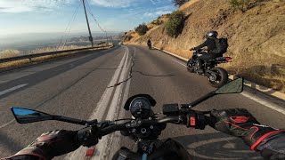 Triumph Trident 660  POV a PR  QS  Test DJI Action 4  4K [upl. by Sinegra]