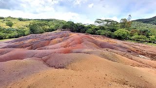 Mauritius  Chamarel  7 farbige Erde  7 Coloured Earth  Terre de 7 couleurs Maurice [upl. by Annoirb]