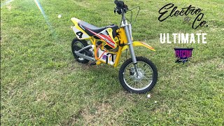 Razor MX650 “EampC Ultimate” 1st Run w 48v 20ah Eon Lithium Battery Hitting Trails amp Grass [upl. by Ishmael]