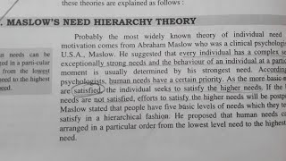 Maslows Need Hierarchy Theory of Motivation in hindi  Maslows Hierarchy Of Need [upl. by Amzaj823]