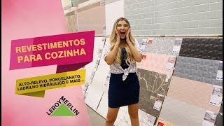 Revestimentos para Cozinha  Gaby Garciia [upl. by Ojahtnamas]