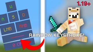 KEYSTROKE and cps counter for mcpe118119 [upl. by Hebbe280]