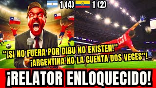 RELATOR CHILENO DESEABA LA DERROTA ARGENTINA Y EL DIBU LE TAPA LA BOCA PARA SIEMPRE quotMOMENTO EPICOquot [upl. by Yuh]