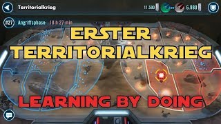 Star Wars Galaxy of Heroes  Den ersten Territorialkrieg angetestet  SWGOH Deutsch  German [upl. by Pitzer355]