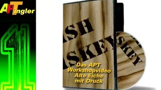 Airbrush Holz Eiche mit Wiskeystempel [upl. by Taran423]