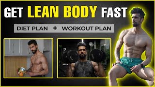 COMPLETE Diet amp Workout Plan For A LEAN BODY With PDF [upl. by Kirwin40]