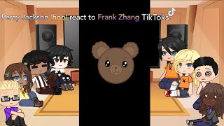 Percy Jackson hoo react to Frank Zhang ll Gacha Club ll [upl. by Niwred]