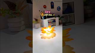 DIY lamp ✨ easy amazing diy homemade lamp  shorts diy artshorts painting art youtubeshorts [upl. by Alboran462]