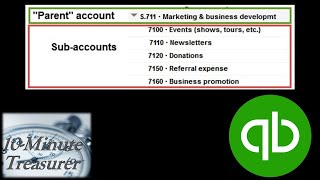 QuickBooks SubAccounts are Awesome [upl. by Willumsen]