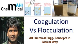 Coagulation vs FlocculationChemicalMahi [upl. by Brandenburg]