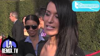 Entrevista a Victoria Ortiz Premios Billboard de la Musica Mexicana 2012 [upl. by Eizzik735]