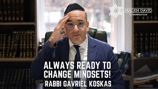 Rabbi Gavriel Koskas  Always ready to change mindsets [upl. by Randene5]