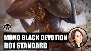 Mono Black Devotion  Theros Standard Deck Guide  MTG Arena [upl. by Michella773]