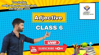 Adjective class 6 SARWODAYAEducation by Amarjeet sir youtube englishgrammar [upl. by Lorola]