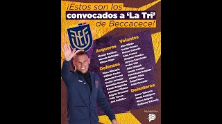 MI LISTA DE CONVOCADOS LA TRI ESTOS FUTBOLISTAS DEBES CONVOCAR BECCACECE SIN INVENTOS [upl. by Leik441]