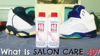 How To Remove Yellowing From Sneakers amp Video Games  Salon Care 40 [upl. by Niala]