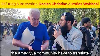 Maseehe Maood pbuh Books In English Declan and Imtiaz Wahhabi Answer [upl. by Elkraps]