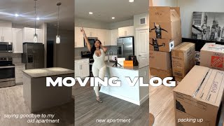 MOVING VLOG EP 1 I MOVED TO HTX  LUXURY APARTMENT  14 HR DRIVE  PACKING MY APARTMENT amp MORE [upl. by Aikyn265]