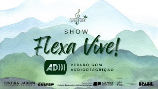 AUDIODESCRIÇÃO  Ep 6  Show FLEXA VIVE [upl. by Leighton71]