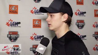 KUBOTA TOP PROSPECTS  Kasper Puutio  PostGame RAW [upl. by Eva]