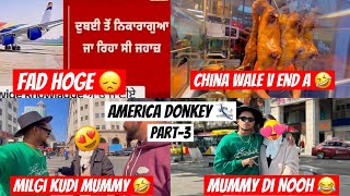 Donkey America Di 😳 Fad Hoge   Part  3  ￼ China 🇨🇳 Bahut Masti Kiti 😂  Virean Lubana [upl. by Christan166]