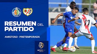 Resumen Pretemporada Getafe 00 Rayo Vallecano [upl. by Alahsal]