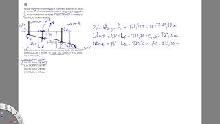 Topografia  Questão de Concurso  Nivelamento Geométrico  Cálculo de Cotas [upl. by Aleck]