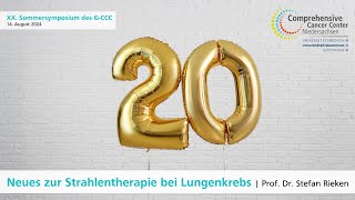 Neues zur Strahlentherapie bei Lungenkrebs [upl. by Bunting]