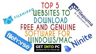 Top 5 websites to download free and genuine software for your windows or Mac [upl. by Bennion]