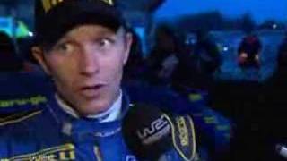 Interview with Petter Solberg in rally of wales 2006 [upl. by Ciccia671]