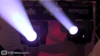 NAMM 2013  Chauvet Intimidator Spot Duo  idjnow [upl. by Sinnaiy]