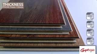 Laminate Thickness Explained  Laminate Flooring Project 5  Carpetright [upl. by Anitsua]