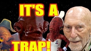 Admiral Ackbar actor says quotITS A TRAPquot in 8 styles Erik Bauersfeld [upl. by Nmutua335]