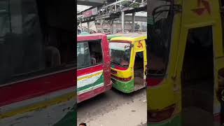 Bangladesh me bus 🚌 ka haal💥🚌 shorts automobile shortsfeed viral video story motivation [upl. by Sordnaxela]