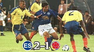 El Salvador 2 vs Colombia 1 5291999 FriendlyAmistoso GOLES [upl. by Bazar]