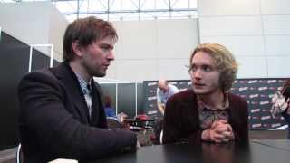 NYCC 2013  Reign  Torrance Coombs and Toby Regbo [upl. by Mairhpe316]