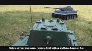 116 Airsoft RC Tank quotRussia KV1quot [upl. by Shulock886]