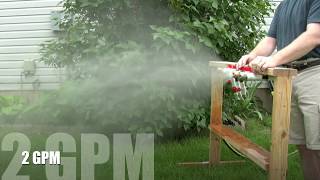 Fogg It Misting Nozzles 14 12 1 2 amp 4 GPM  Utah Biodiesel Supply [upl. by Fai]