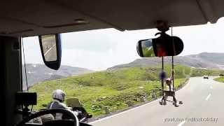 Grossglockner Hochalpenstrasse Driving this wonderful road in a Autobus [upl. by Nnaes287]