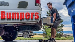 Ford Econoline Van  How To Remove Front and Rear Bumpers [upl. by Homere884]