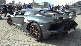 Lamborghini Aventador SV Jota  LOUD REVS Valves OpenClosed [upl. by Yeta]