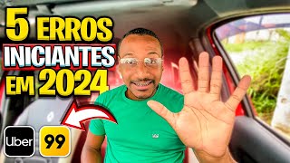 🔥NÃO COMETA ESSES ERROS EM 2024 Uber 99Pop InDriver [upl. by Enened811]