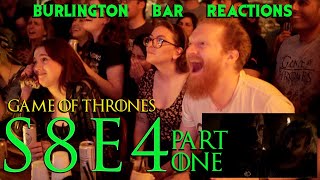 Game Of Thrones  Burlington Bar Reactions  S8E4 quotThe Last of the Starksquot PART 1 [upl. by Hgielhsa]