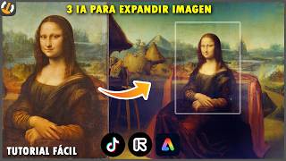 ✅ EXTENDER una IMAGEN sin programas con IA 3 ALTERNATIVAS gratis [upl. by Ladiv]