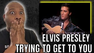 What A Performance  first Time Hearing Elvis Presley  Trying To Get To You Reaction [upl. by Hardi268]