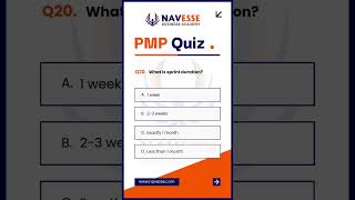 PMPCAPM Quiz20 youtubeshorts projectmanagement pmp [upl. by Viscardi]