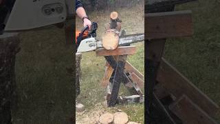 Cutting with a Stihl Ms310 chainsaw [upl. by Shiroma697]