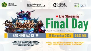 LIVE  GRAND FINAL  MOBILE LEGENDS HAB KEMENAG KE79  KAB SITUBONDO  AULA MAN 2 SITUBONDO [upl. by Sullivan]